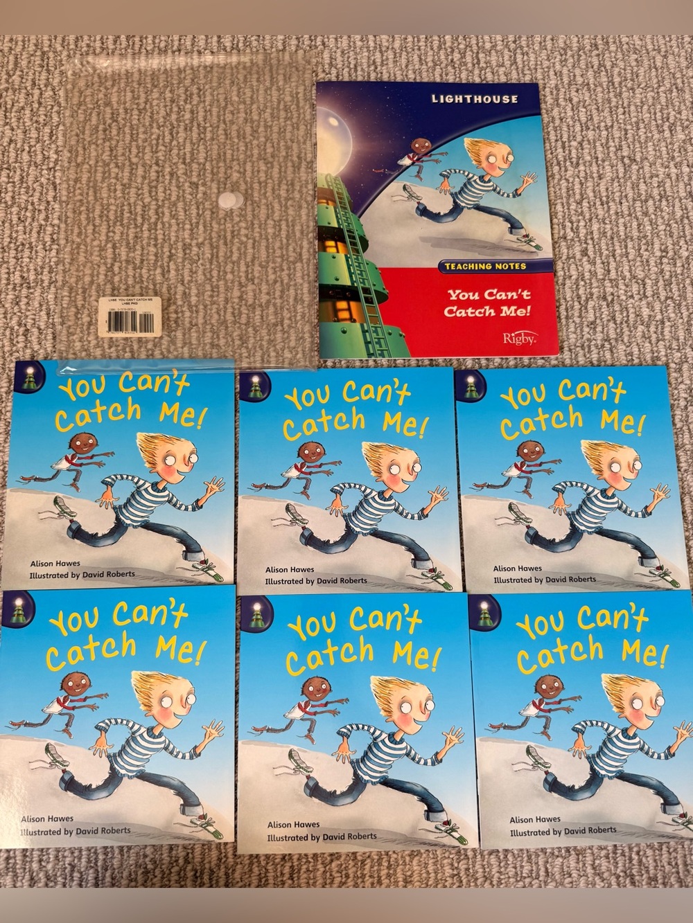 Rigby Lighthouse You Can’t Catch Me Guided Reading Set 6 Books + Teaching Notes